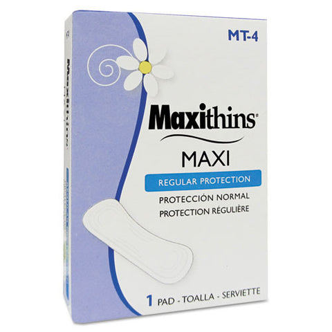 Maxithins Vended Sanitary Napkins #4 (250/Case)-Hospeco-T-Ray Specialties