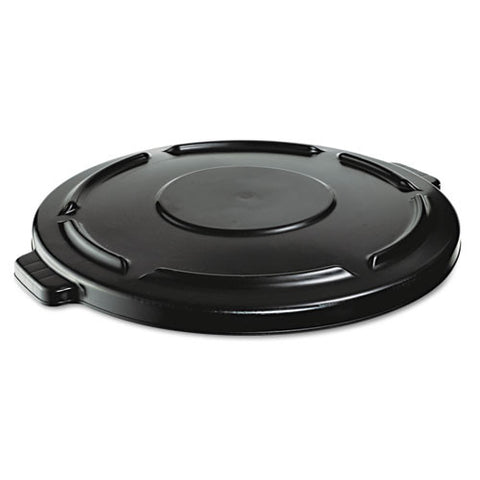 Vented Round Brute Lid (4/Case)-Rubbermaid Commercial Products-T-Ray Specialties