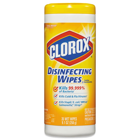 Disinfecting Wipes (12/Case)-Clorox Sales Co.-T-Ray Specialties