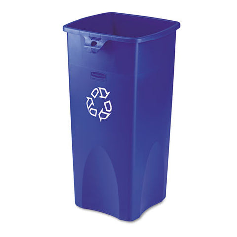 Untouchable Recycling Container (4/Case)-Rubbermaid Commercial Products-T-Ray Specialties