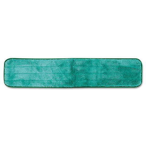 Dry Hall Dusting Pad, Microfiber, 24" Long, Green (12/Case)-Rubbermaid Commercial Products-T-Ray Specialties