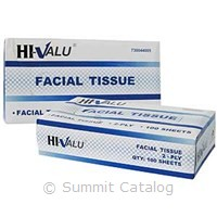 Hi-Valu 2-Ply Facial Tissue (3000/Case)-Bunzl Redistribution-T-Ray Specialties