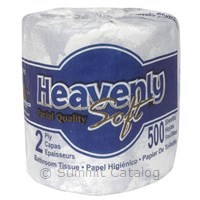 Heavenly Soft 2-Ply Toilet Tissue (96/Case)-Sofidel America-T-Ray Specialties