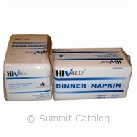 2-Ply Dinner Napkin, White (3000/Case)-Bunzl Redistribution-T-Ray Specialties